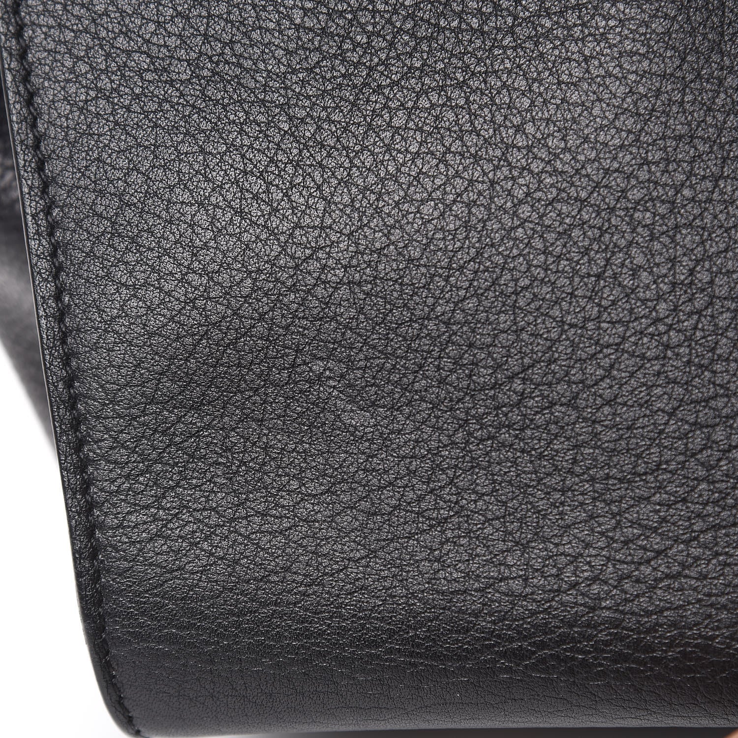 Celine Crisped Calfskin Medium Tie Knot Tote Black 16 of 17