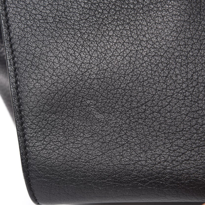 Celine Crisped Calfskin Medium Tie Knot Tote Black 16 of 17