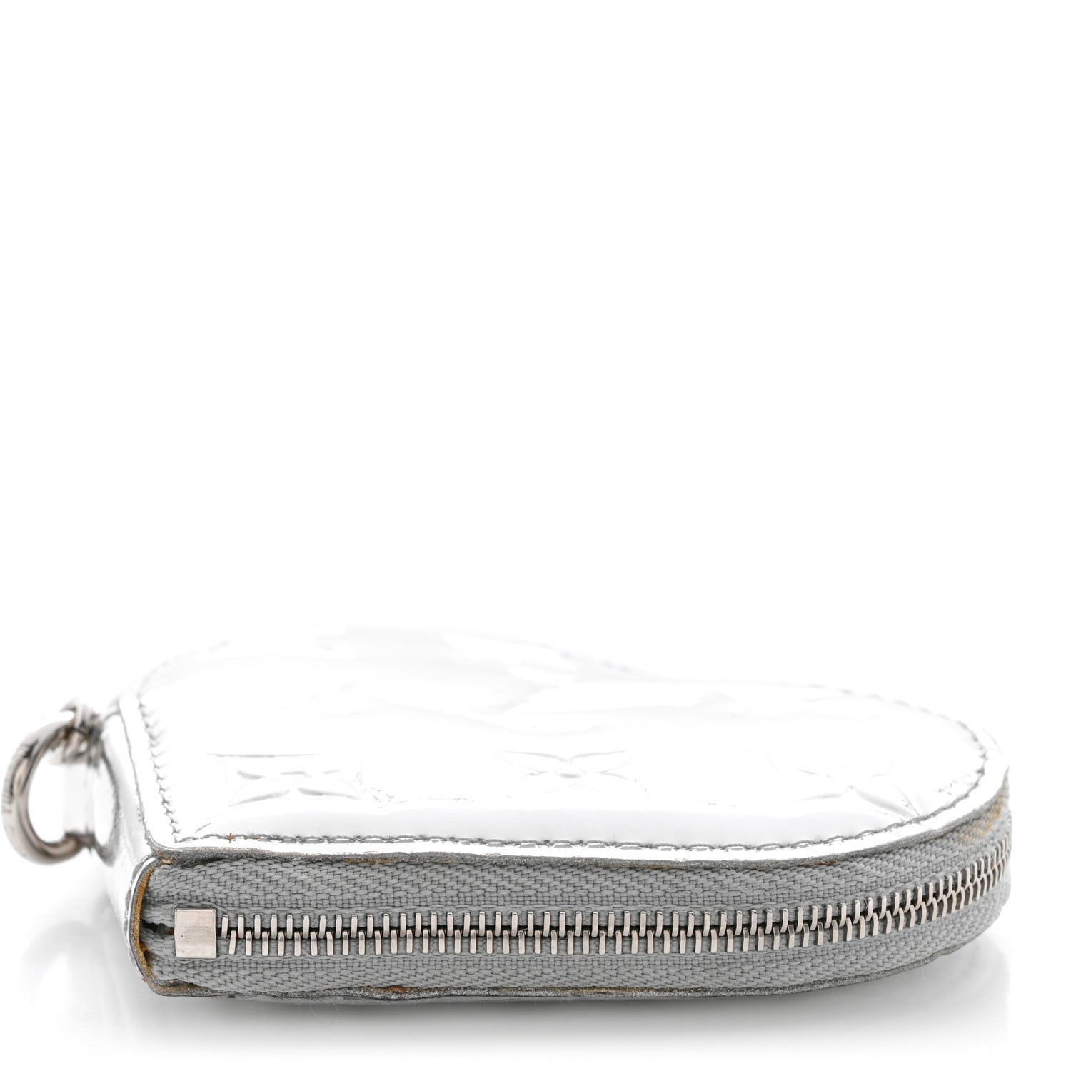 Louis Vuitton Monogram Miroir Heart Coin Purse Silver 10 of 11