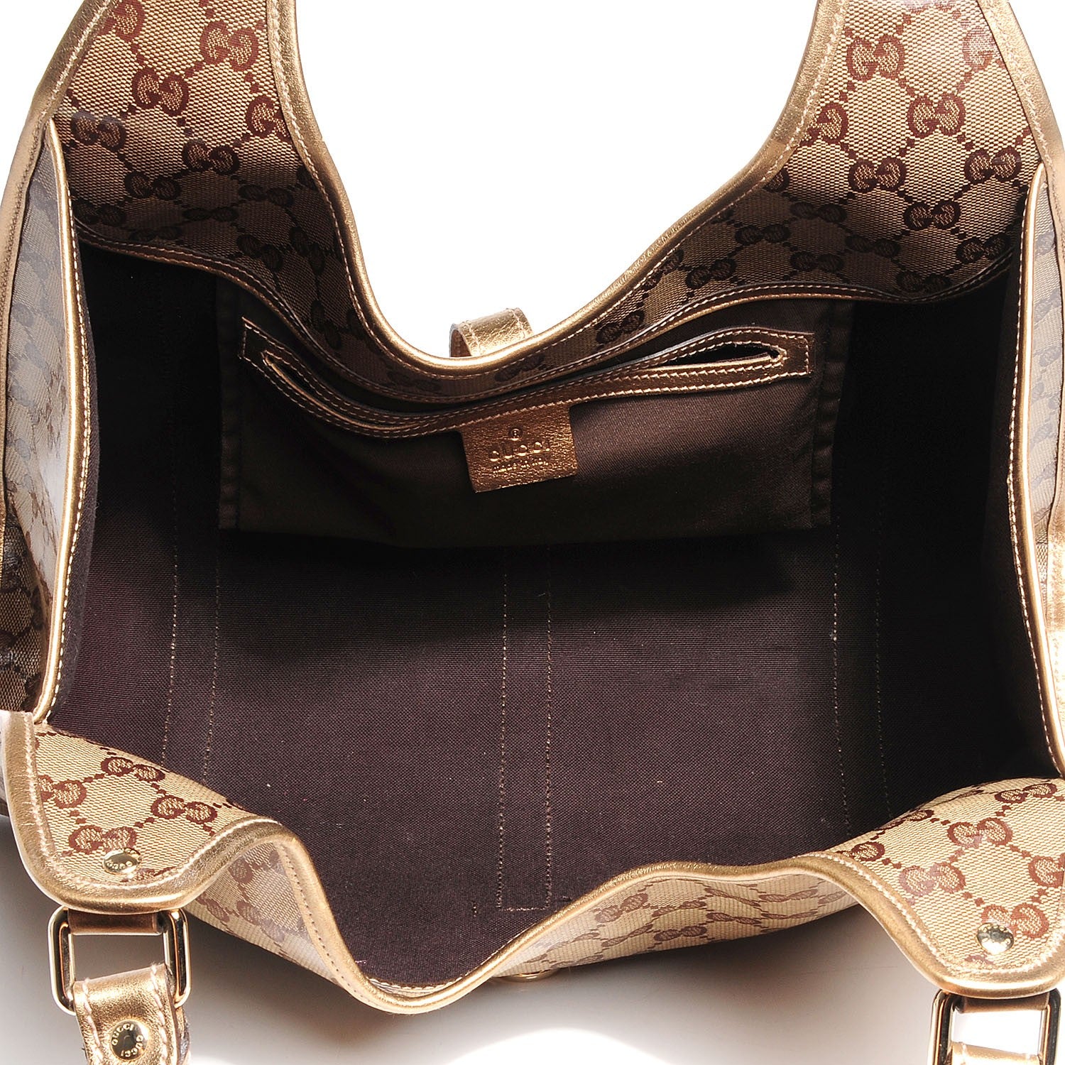Gucci Crystal Joy Medium Shoulder Bag Brown 7 of 7