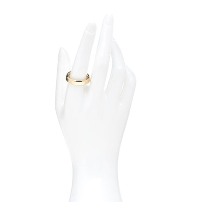 David Yurman 18K Yellow Gold 6mm Beveled Band Ring 60 9 2 of 4