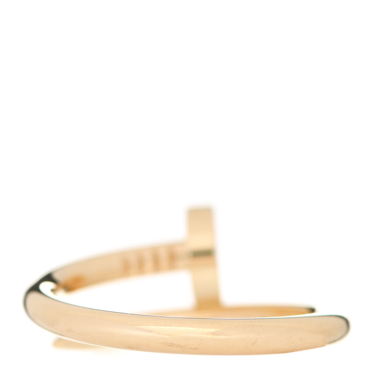 Cartier 18K Yellow Gold Juste Un Clou Ring 57 8 3 of 5