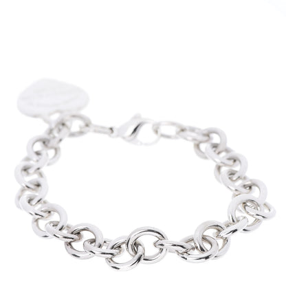 Tiffany Sterling Silver Return to Heart Tag Charm Bracelet 3 of 6