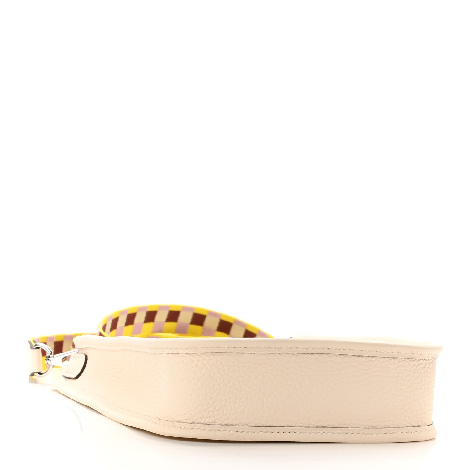 Hermes Taurillon Clemence Quadrille Evelyne TPM Nata Citron 4 of 10