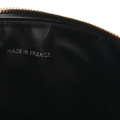 Chanel Caviar Vanity Cosmetic Case Black 7 of 8