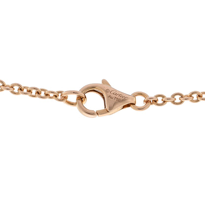 Cartier 18K Pink Gold Interlocking LOVE Necklace 4 of 4