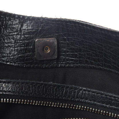 Gucci Monogram Web Hasler Hobo Black 10 of 14