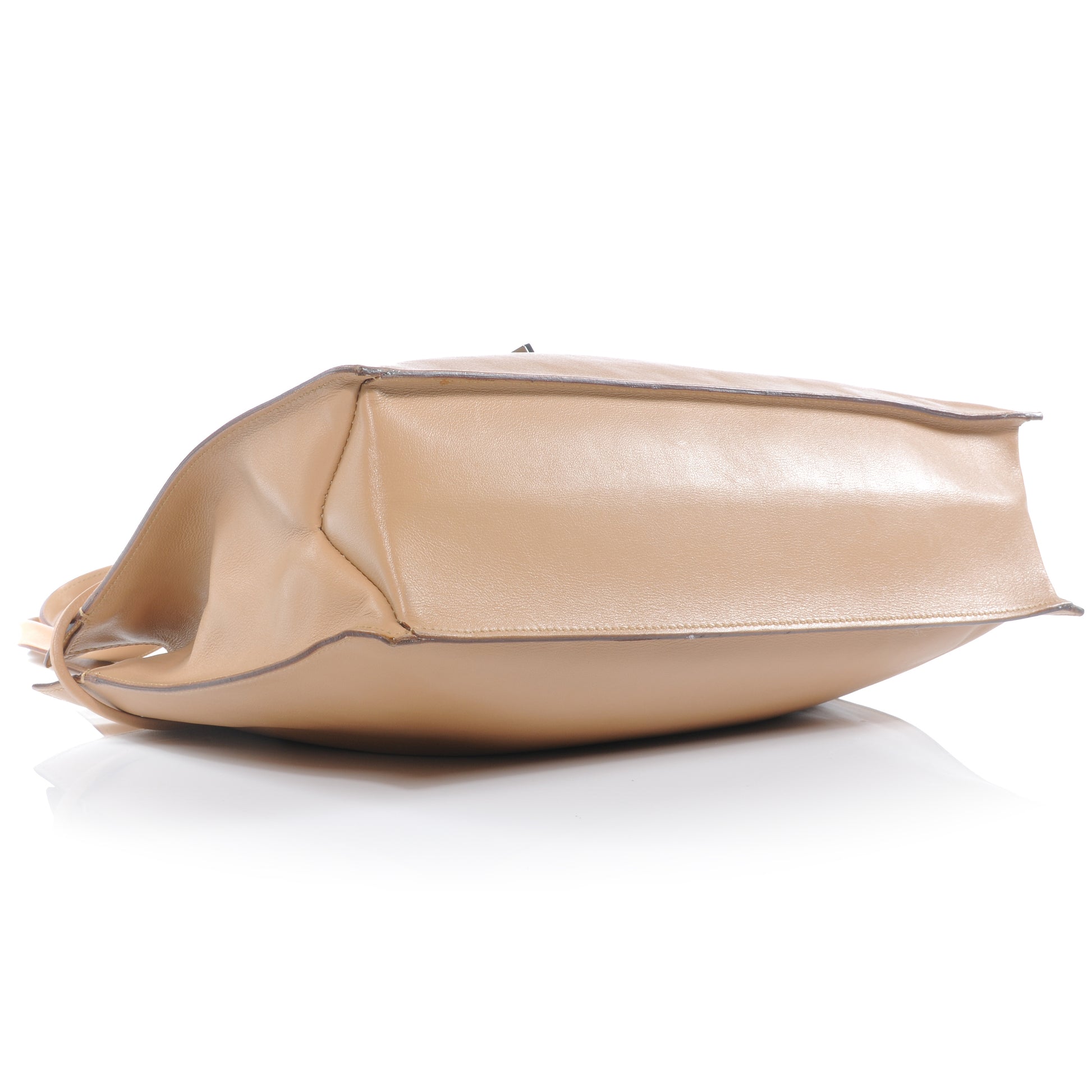 Gucci Camel Leather Drawstring Bag 4 of 7