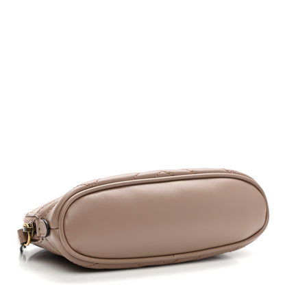 Gucci Calfskin Matelasse GG Marmont Pouch Cosmetic Case Porcelain Rose 4 of 8