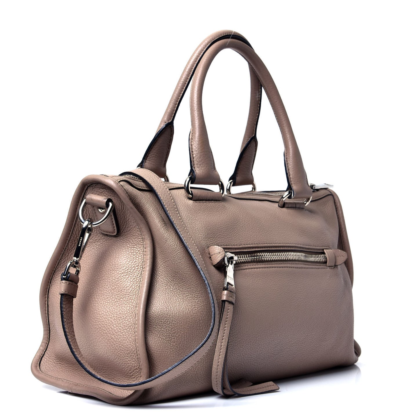 Vitello Phenix Shopping Satchel Cammeo