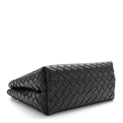 Bottega Veneta Nappa Intrecciato Small Andiamo With Chain Shoulder Bag Black 4 of 9