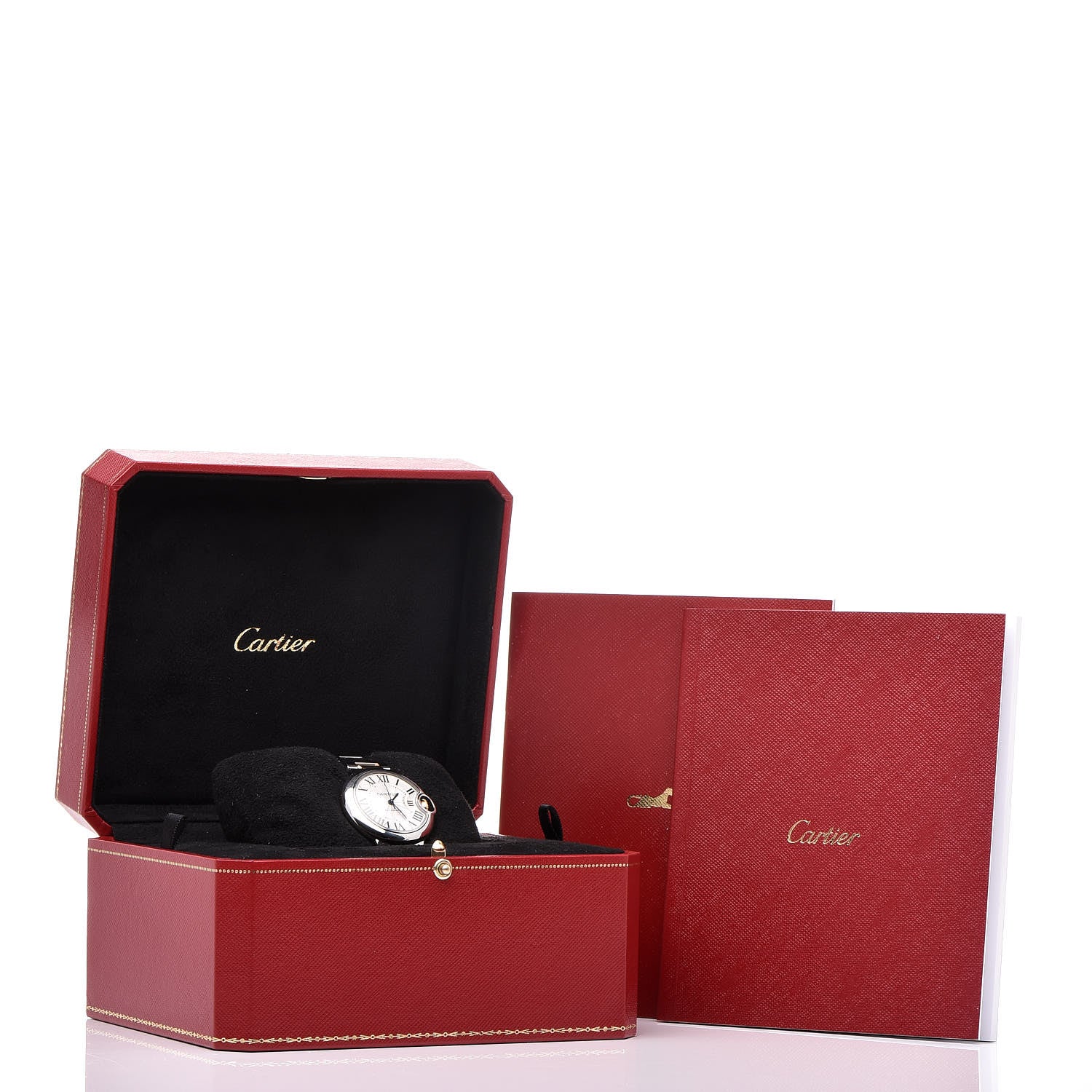 Cartier Stainless Steel 18K Yellow Gold 33mm Ballon Bleu De Automatic Watch 9 of 9