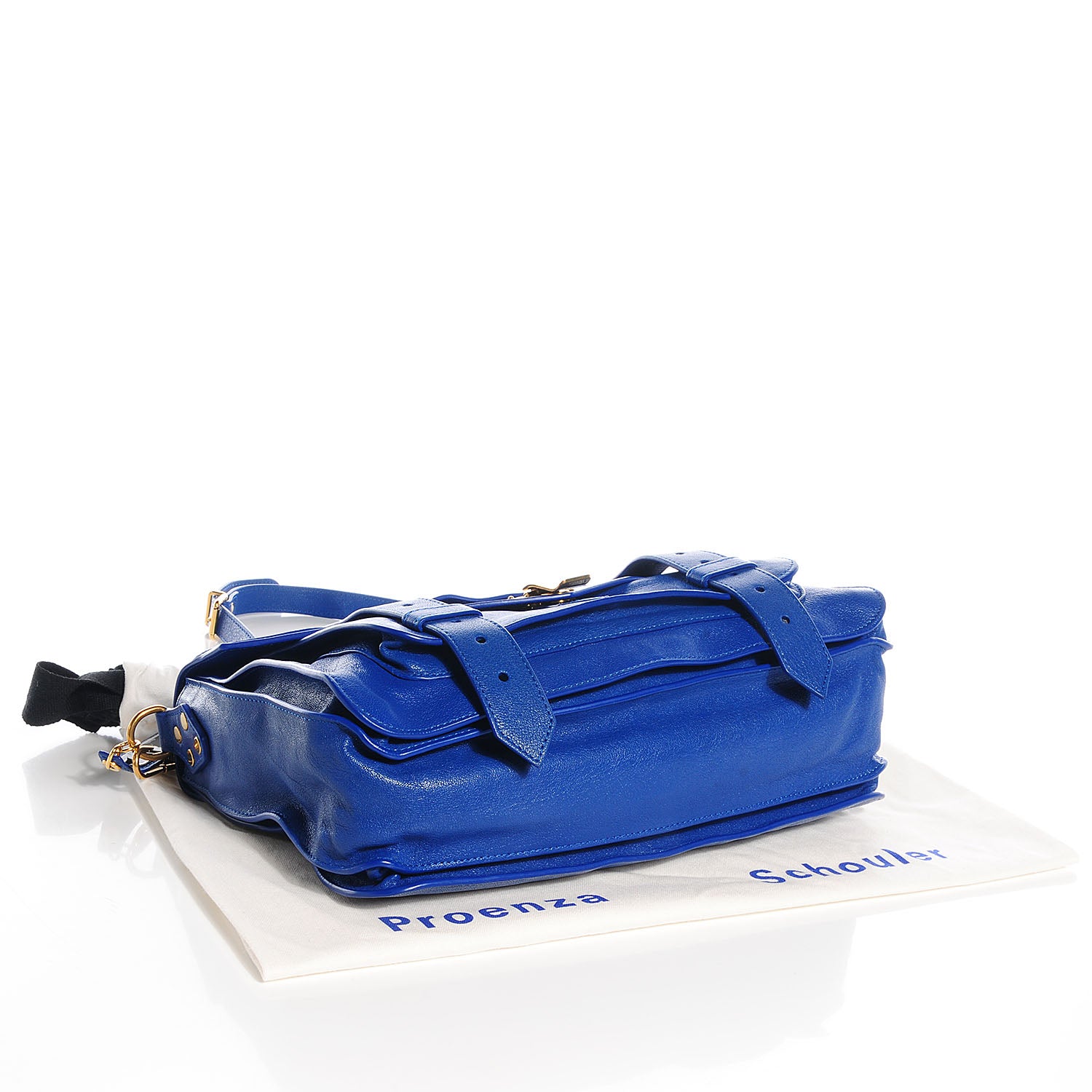 Proenza Schouler Lambskin Medium PS1 Satchel Royal Blue 5 of 12
