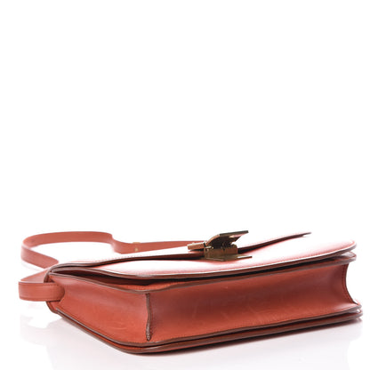 Celine Natural Calfskin Medium Classic Box Flap Bag Brick 4 of 20