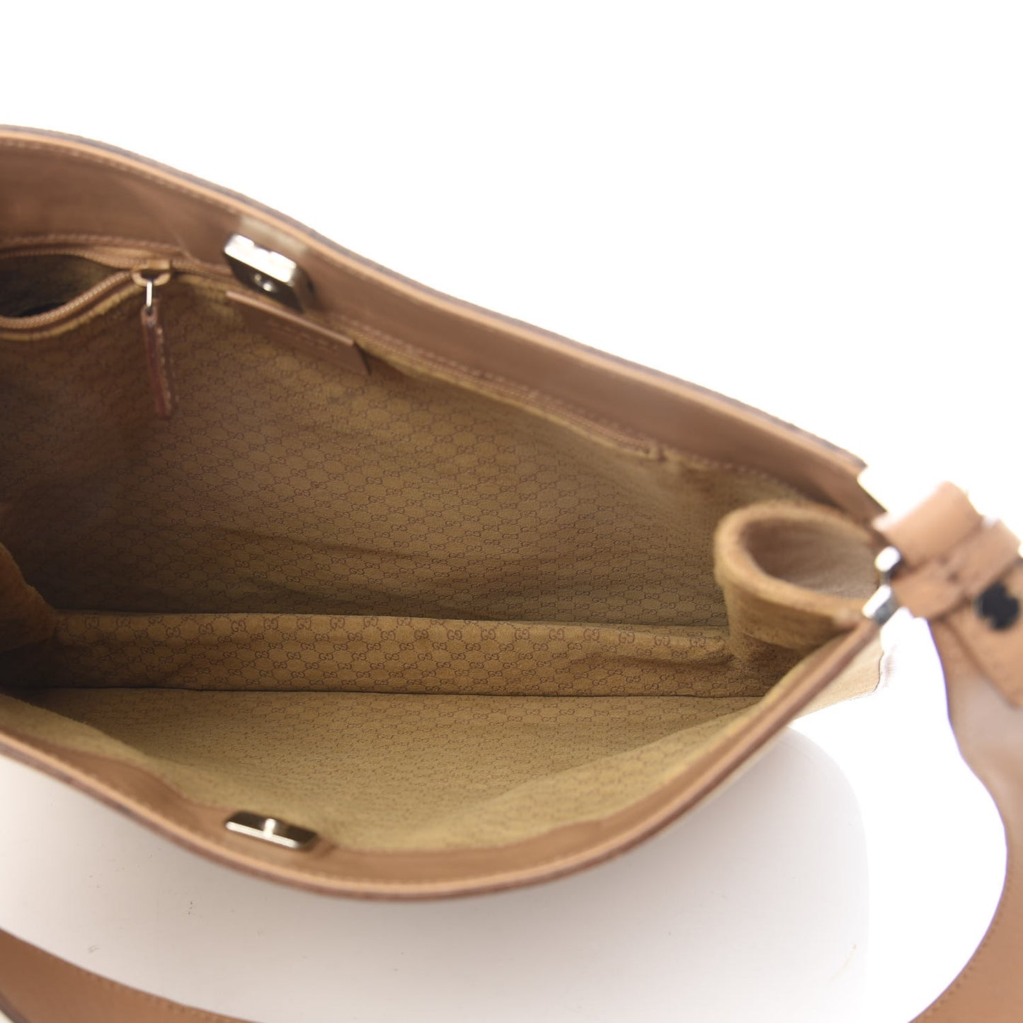 Suede Shoulder Bag Brown