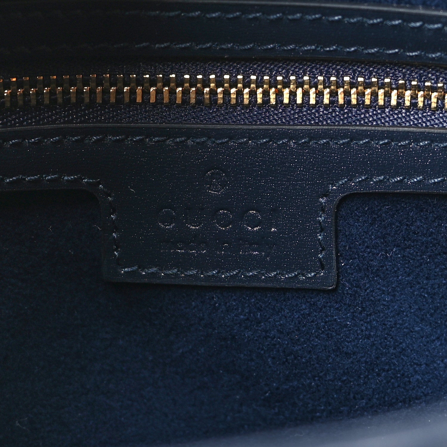 Gucci Suede Boarded Dyana Lux Calfskin Suede Small Jackie 1961 Hobo Navy 6 of 10