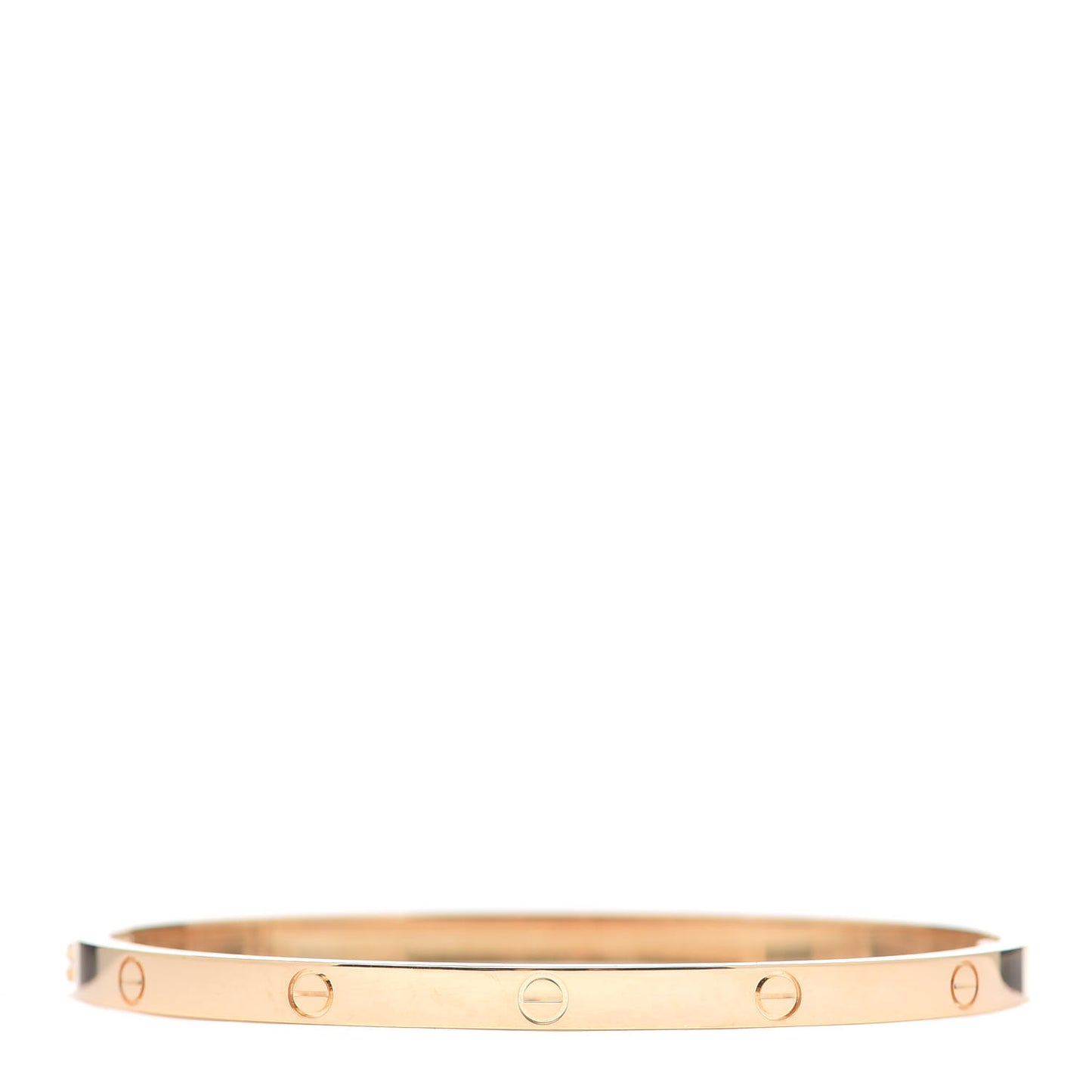 18K Yellow Gold Small LOVE Bracelet 16