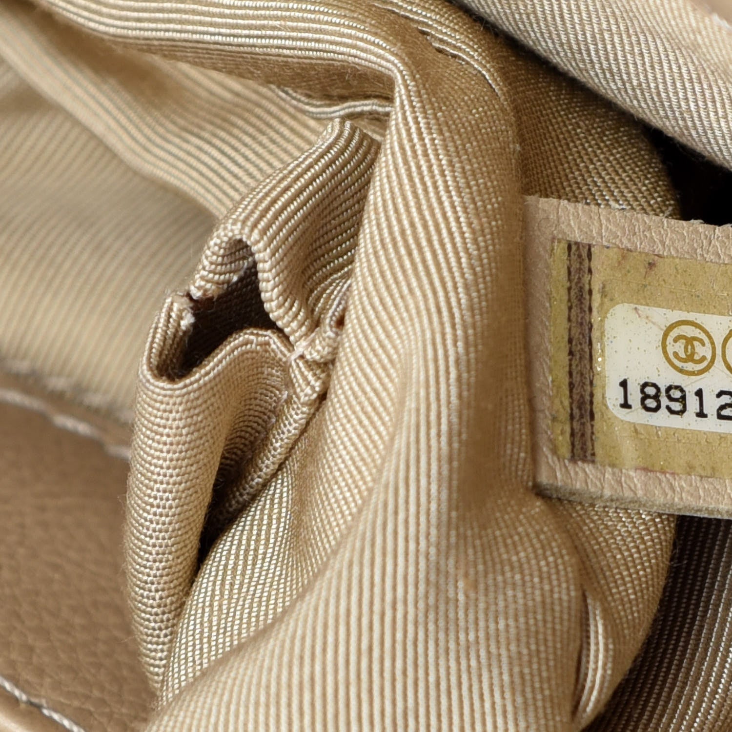 Chanel Lambskin Boy Reverso Shopping Tote Beige 9 of 26