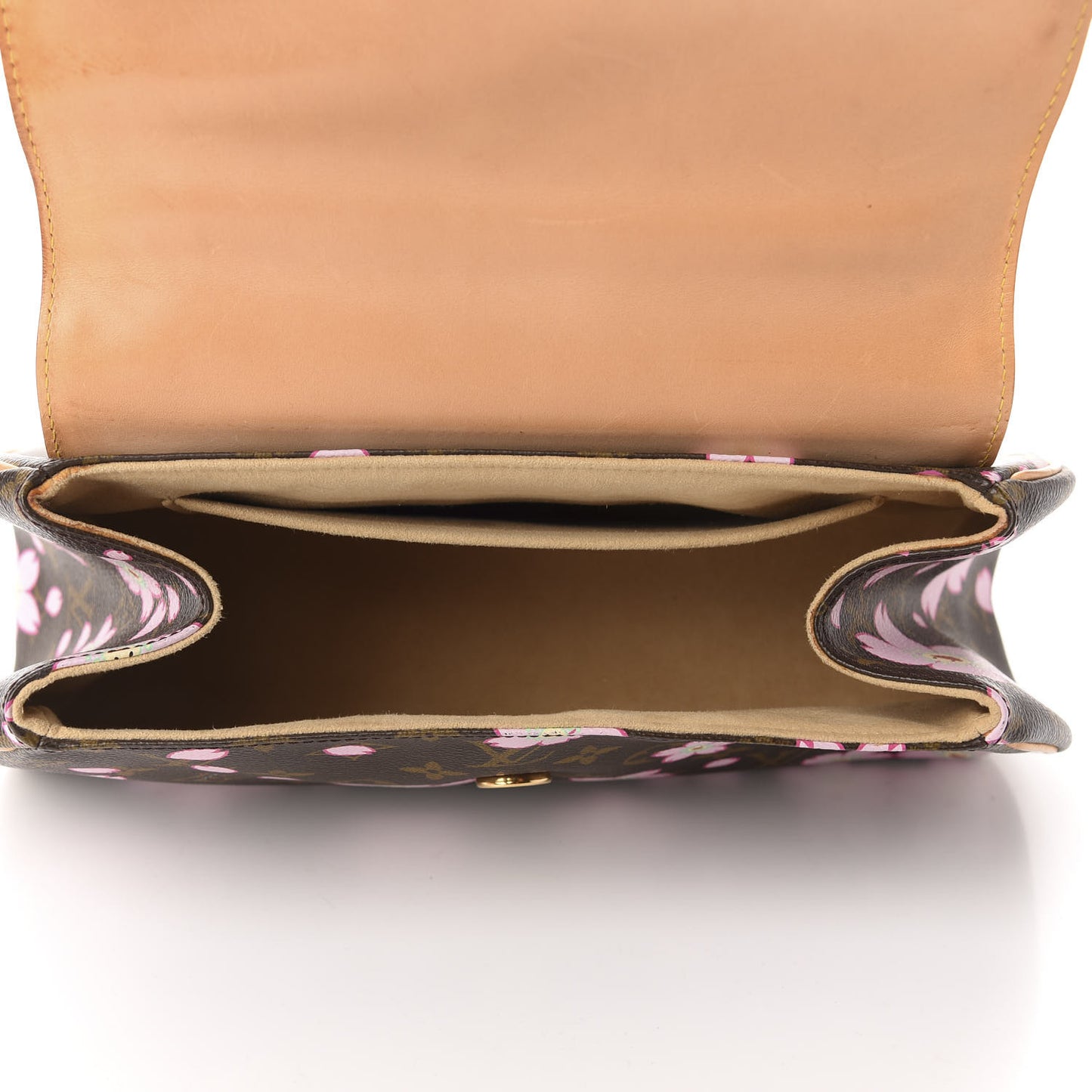 Monogram Cherry Blossom Sac Retro Bag Brown