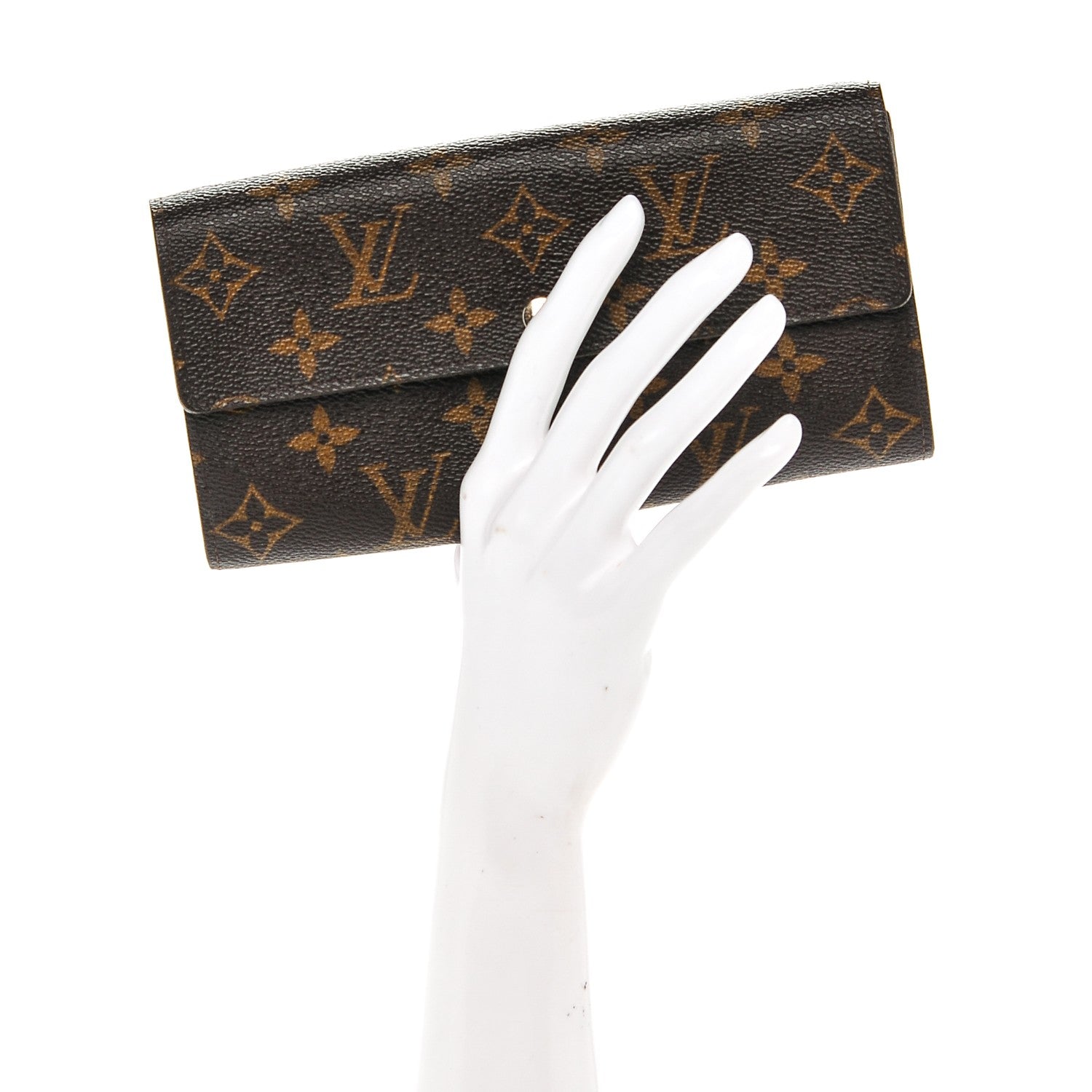 Louis Vuitton Monogram Sarah Wallet 2 of 6