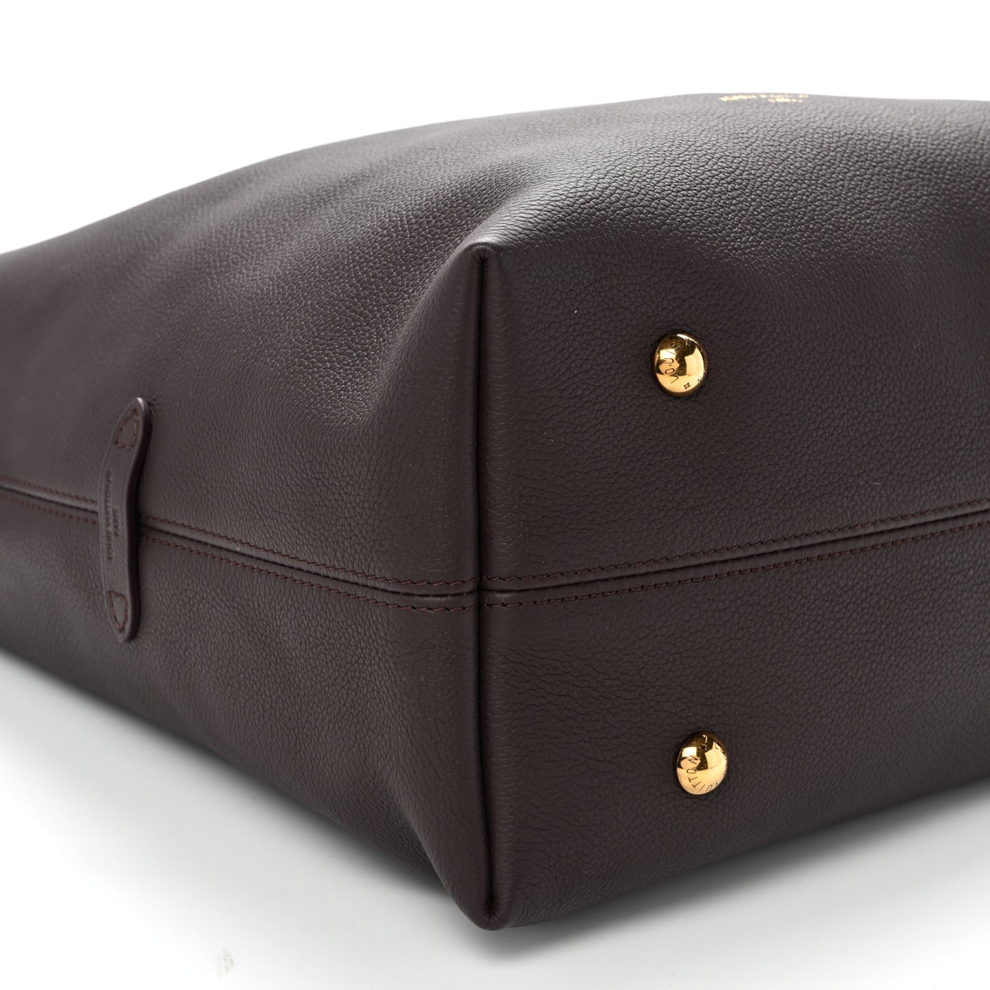 Grained Calfskin Low Key Hobo MM Chocolate