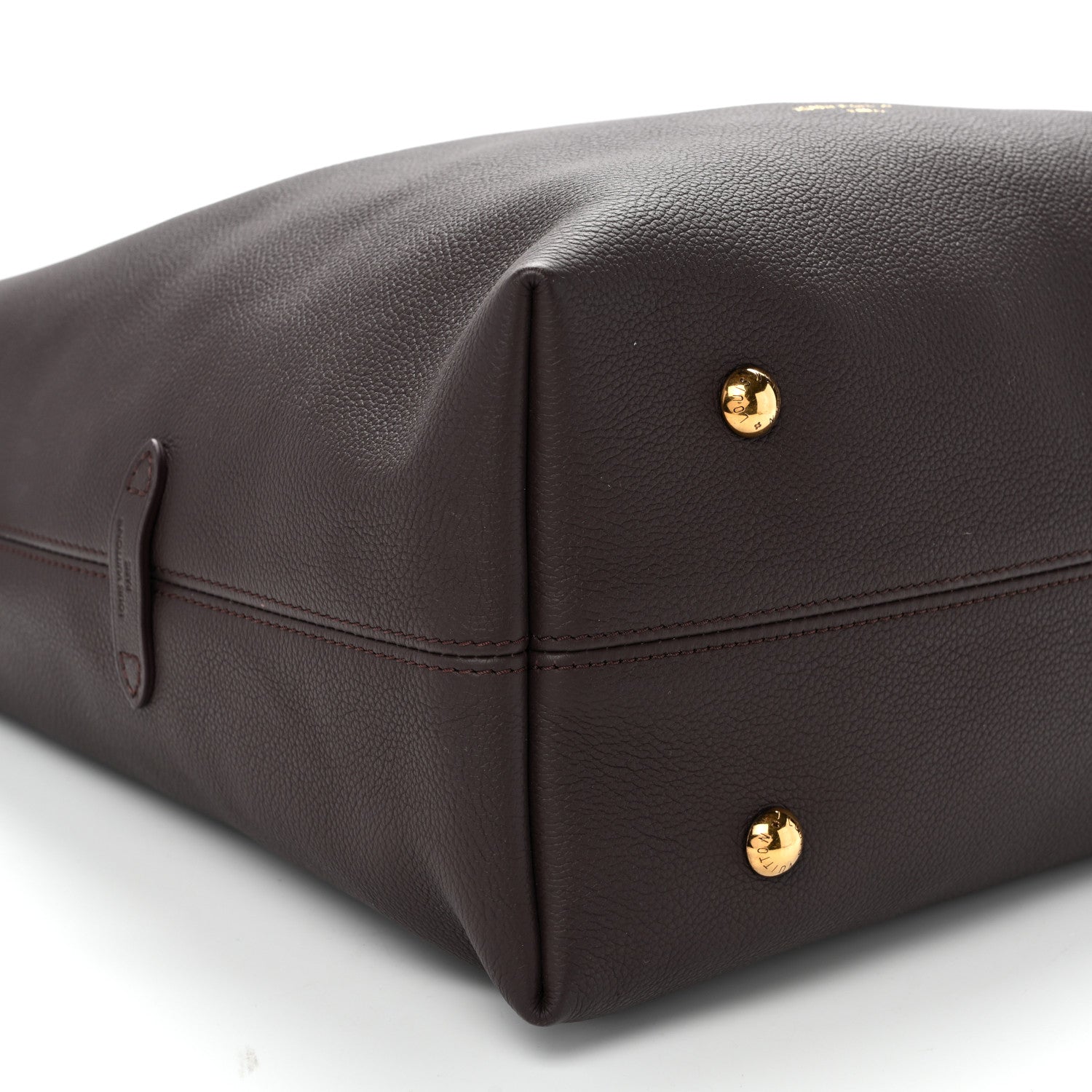 Louis Vuitton Grained Calfskin Low Key Hobo MM Chocolate 9 of 10