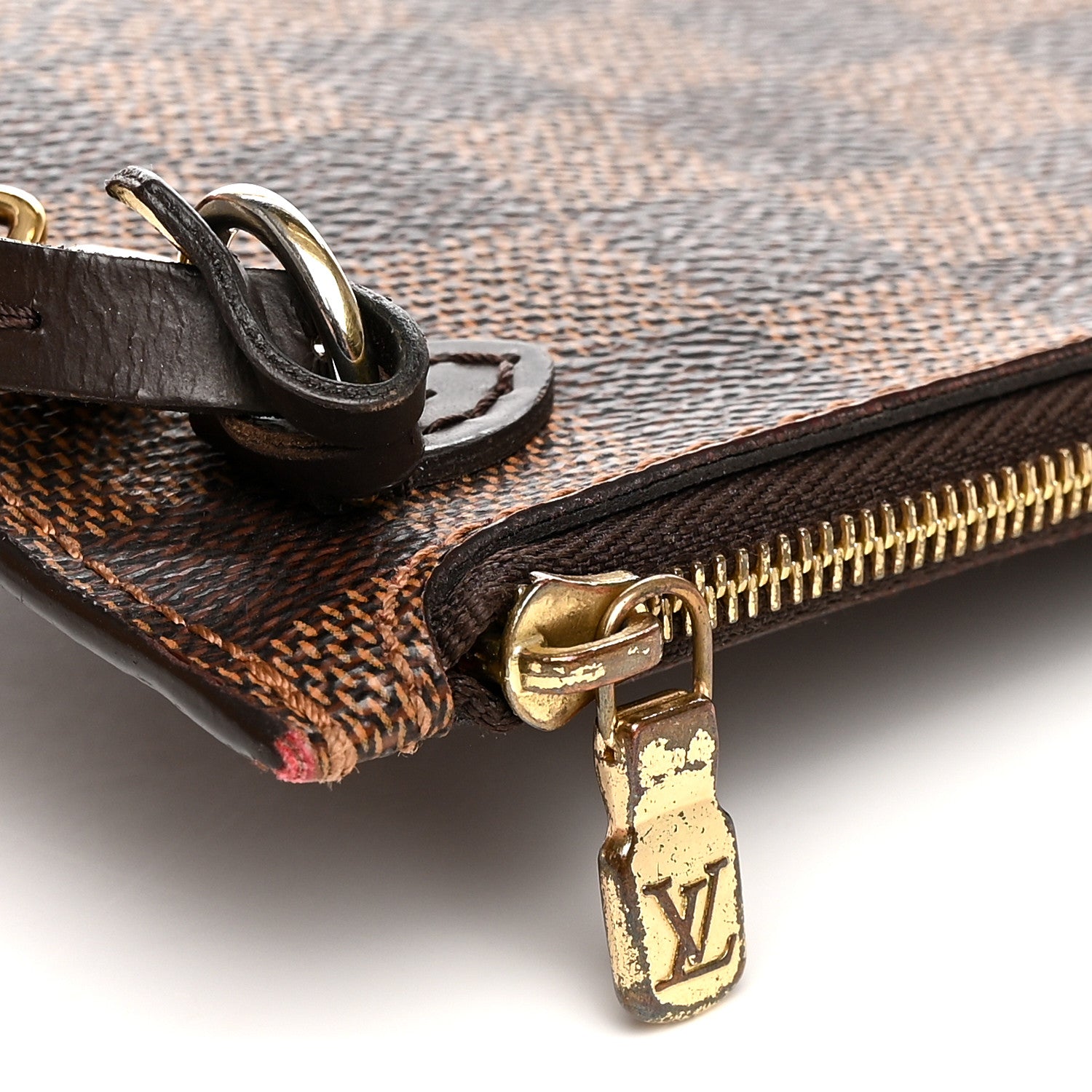 Louis Vuitton Damier Ebene Neverfull MM GM Pochette 8 of 8