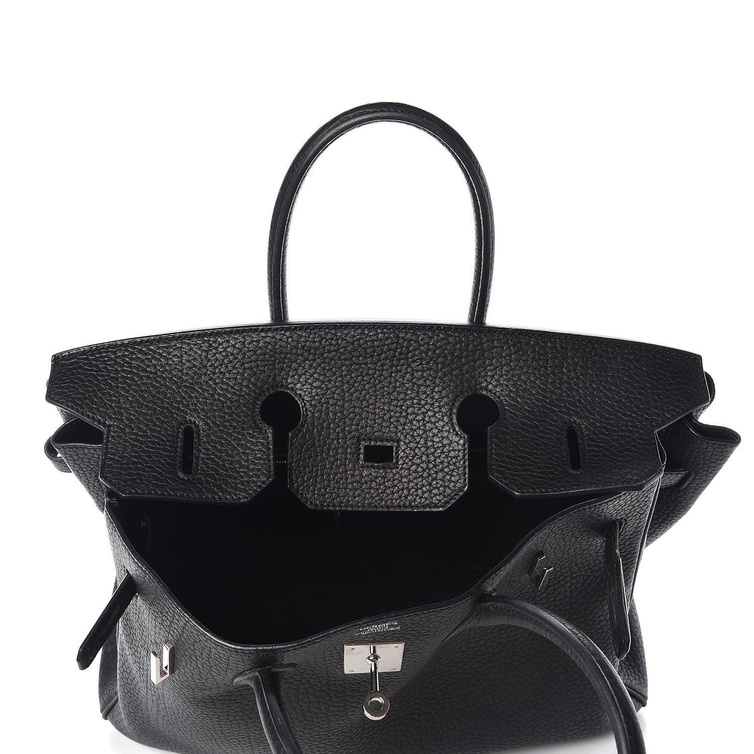Hermes Fjord Birkin 35 Black 9 of 34