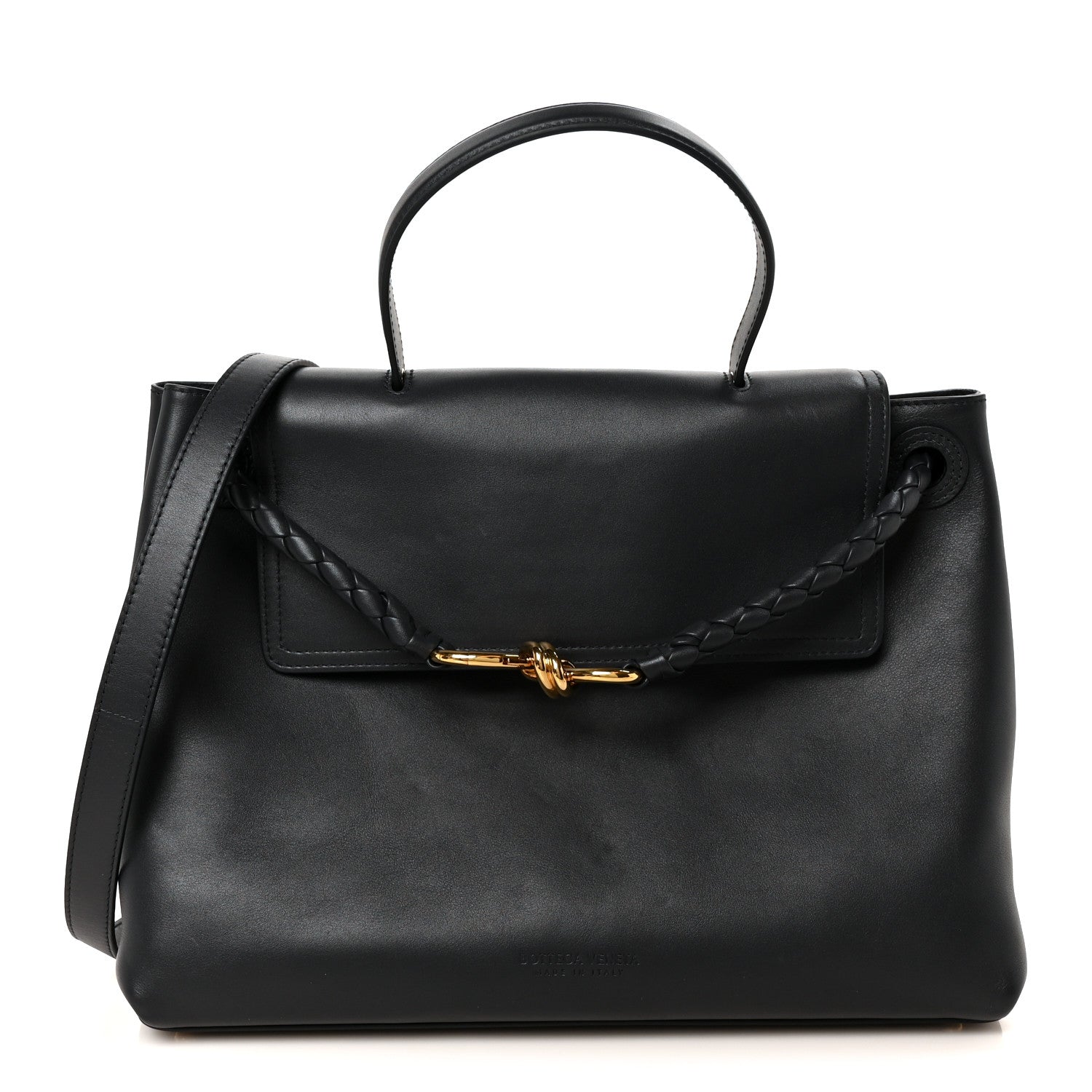 Bottega Veneta Silky Calfskin Medium Ciao Ciao Nocturnal 1 of 13