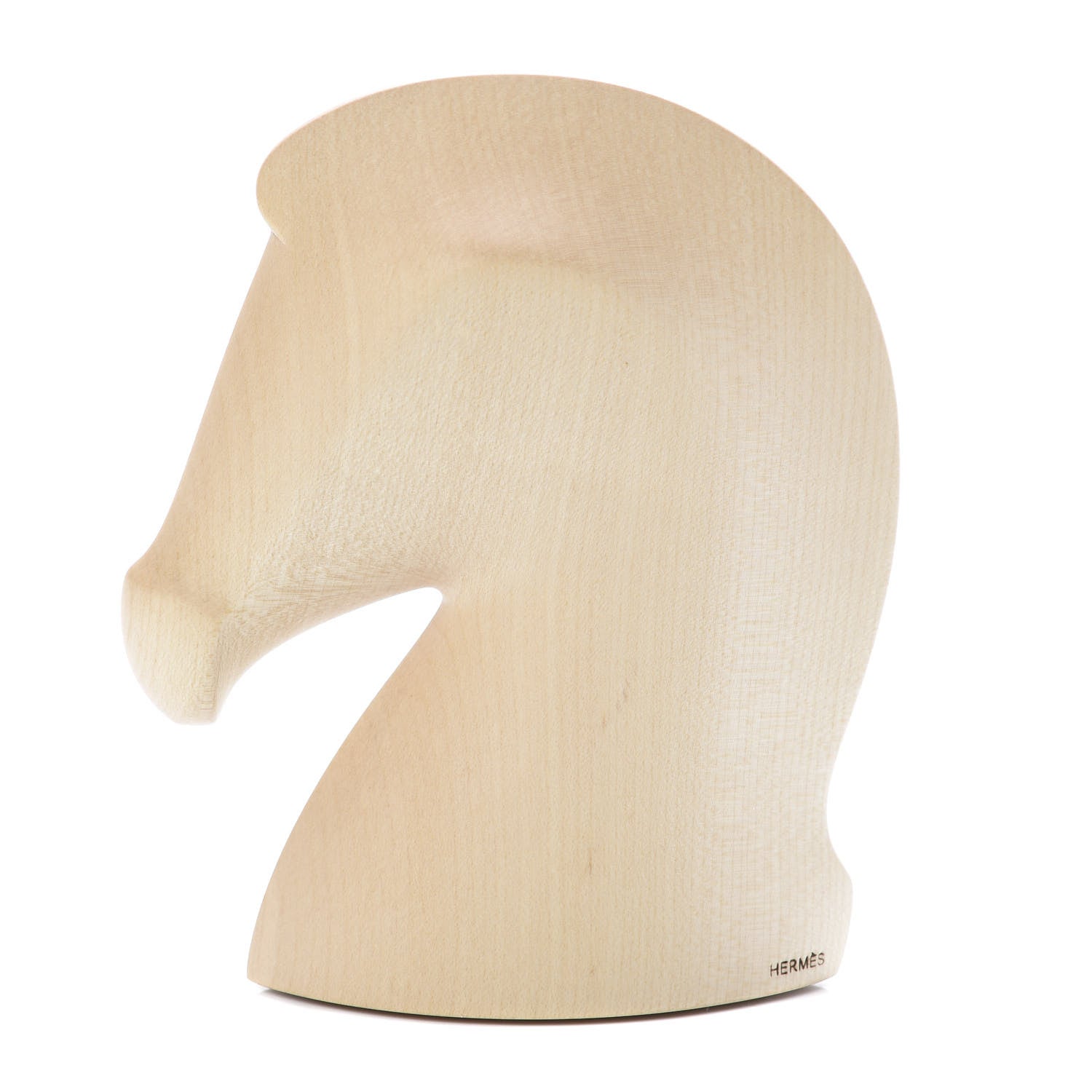 Hermes Maple Wood Samarcande Paperweight 1 of 8
