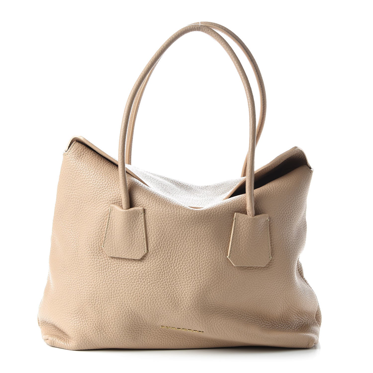Burberry London Grainy Calfskin Medium Baynard Tote Nude 1 of 10