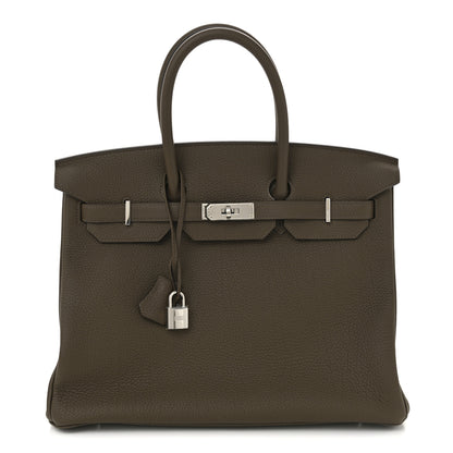 Hermes Togo Birkin 35 Ecorce 1 of 11