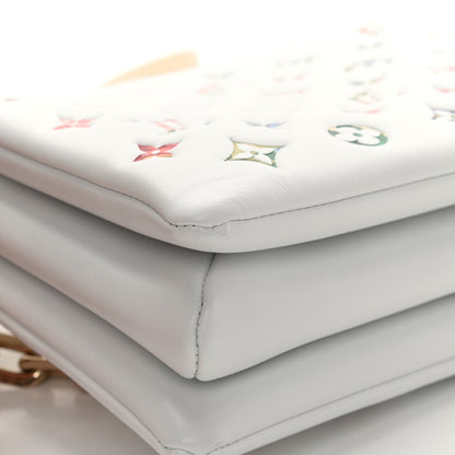 Louis Vuitton Lambskin Embossed Monogram LV Garden Coussin PM Cream 12 of 14