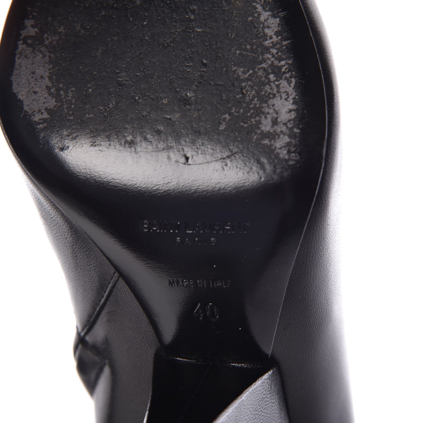 Calfskin Niki Charm Boots 40 Black