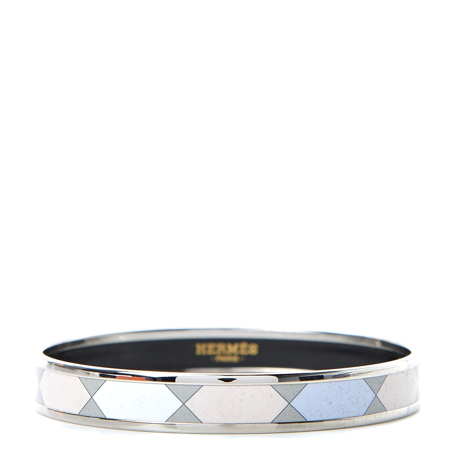 Hermes Enamel Printed Narrow Bracelet 70 1 of 6