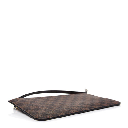 Louis Vuitton Damier Ebene Neverfull MM GM Pochette Rose Ballerine 4 of 10