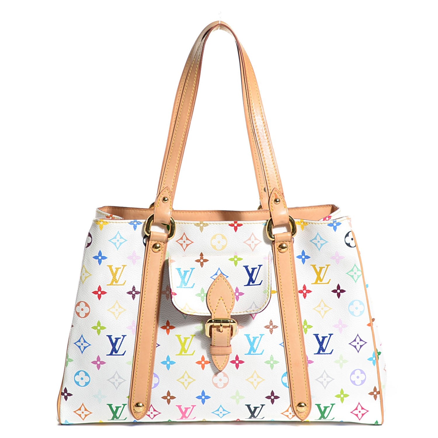 Louis Vuitton Monogram Multicolor Aurelia MM White 1 of 7