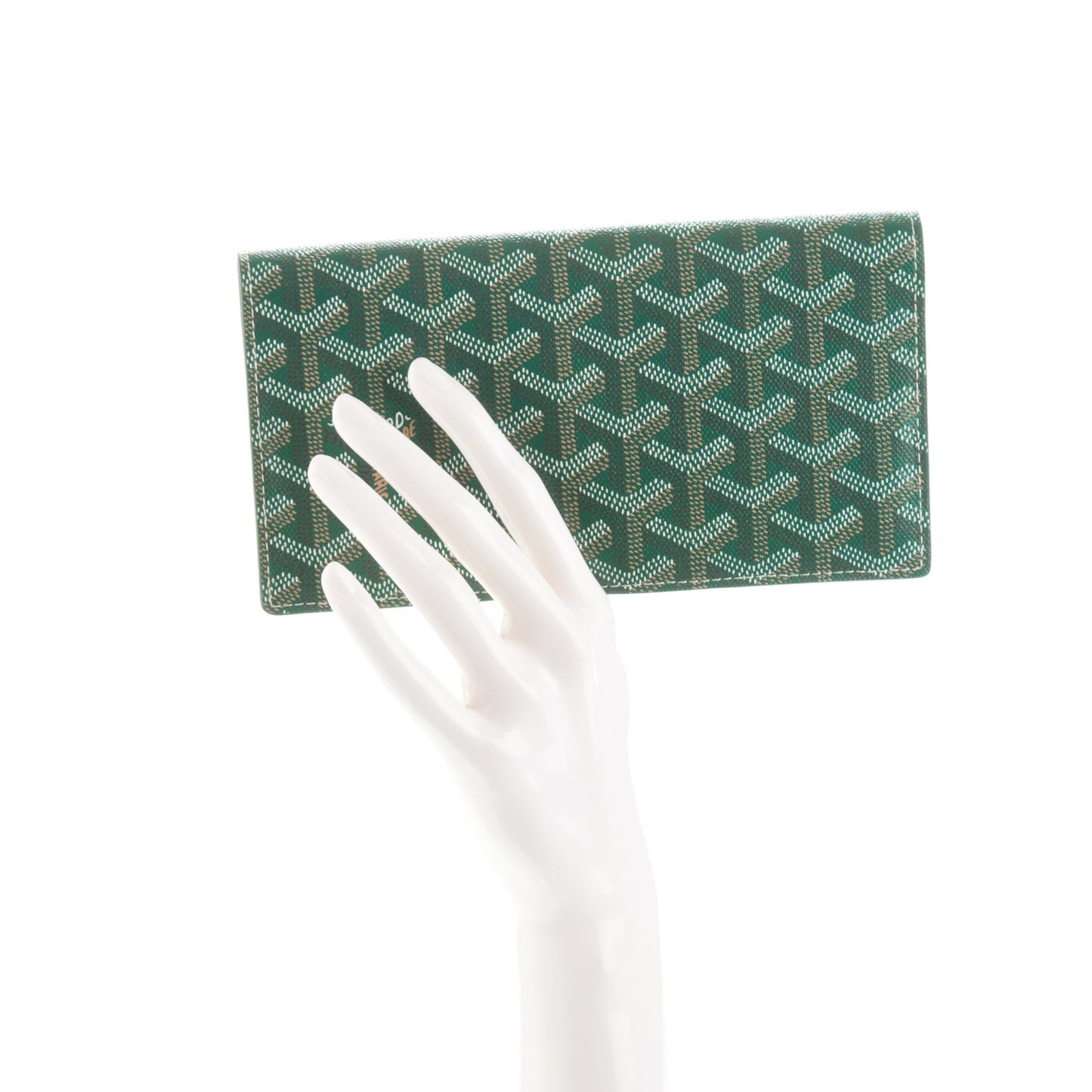 Goyardine Richelieu Wallet Green