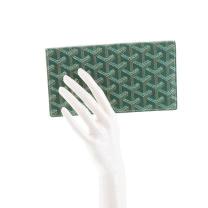 Goyard Goyardine Richelieu Wallet Green 2 of 7