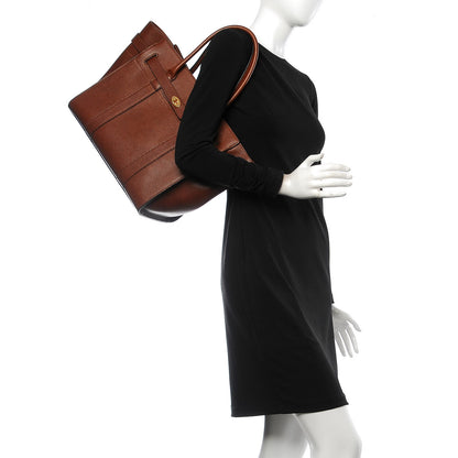 Mulberry Classic Grain Bayswater Zip Tote Oak 2 of 9