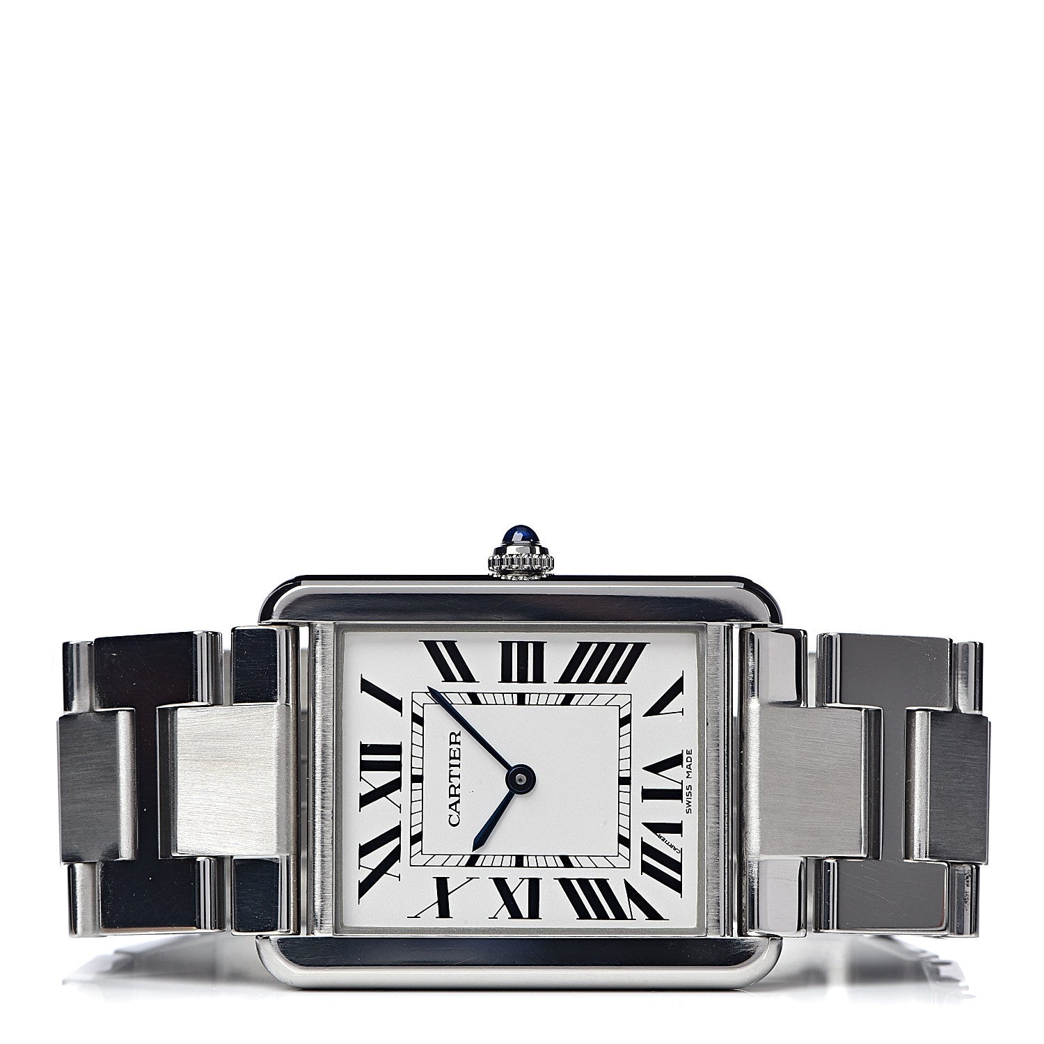 Cartier Stainless Steel 27mm Tank Solo Quartz Watch 3 of 7