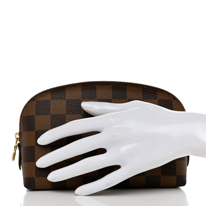 Louis Vuitton Damier Ebene Cosmetic Pouch 2 of 9