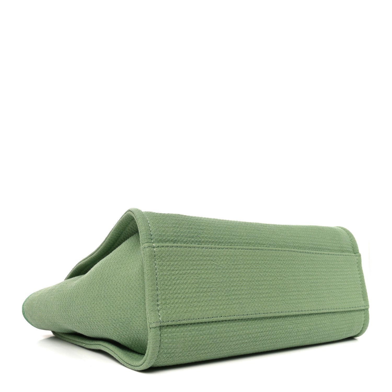 Chanel Mixed Fibers Small Deauville Tote Green 5 of 11