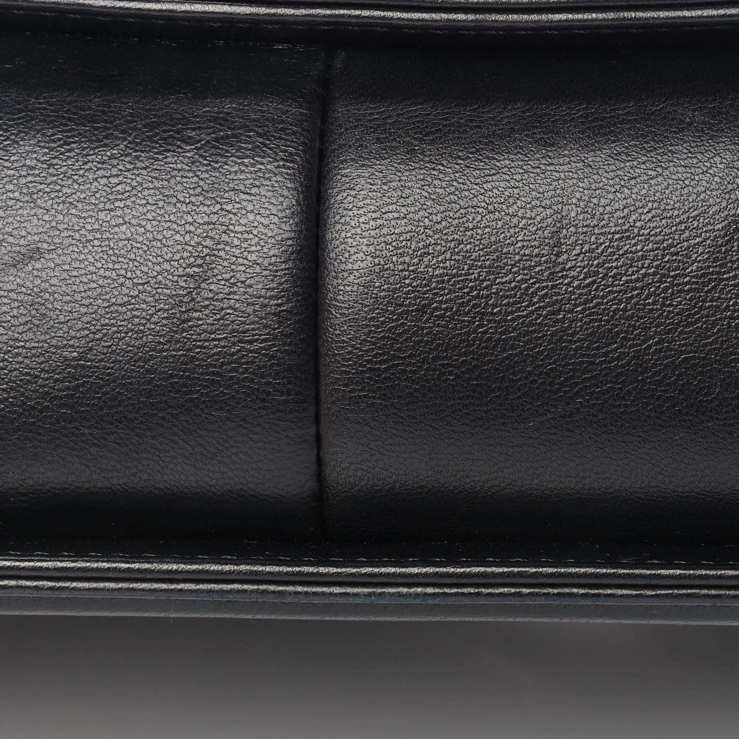 Chanel Lambskin Chevron Quilted Medium Boy Flap Black 10 of 16