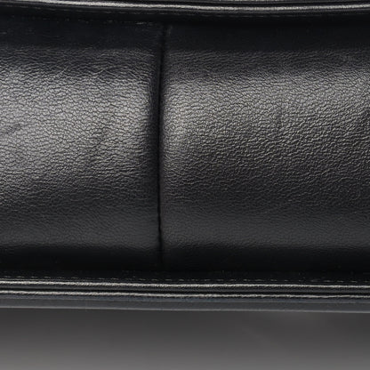 Chanel Lambskin Chevron Quilted Medium Boy Flap Black 10 of 16