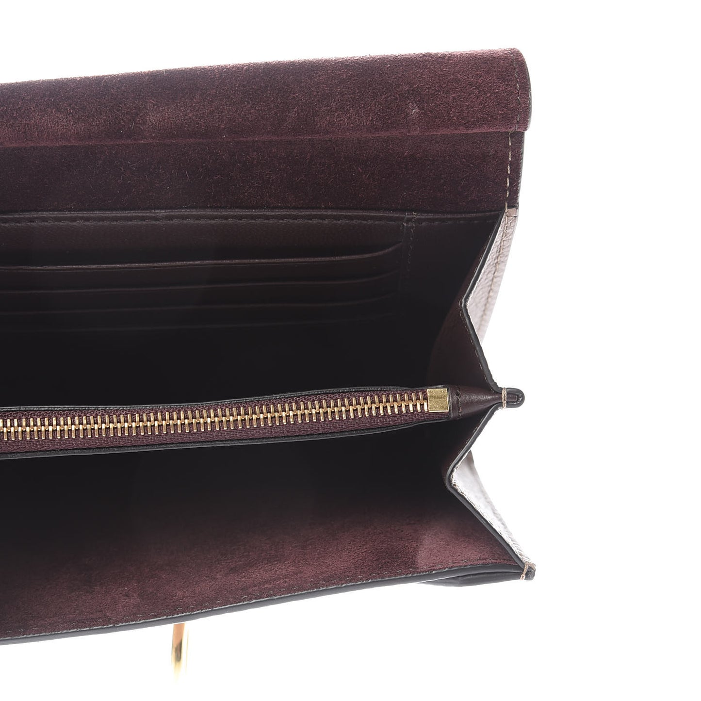 Classic Grain Medium Amberley Wallet Dark Blush