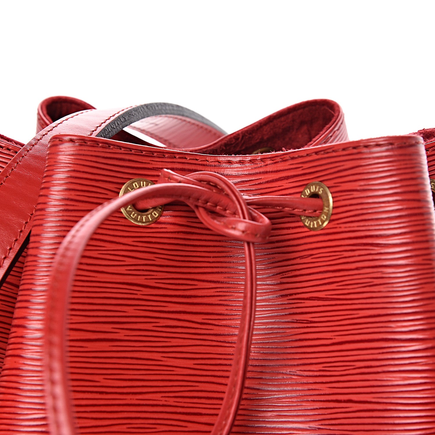 Louis Vuitton Epi Petit Noe Castillan Red 7 of 11