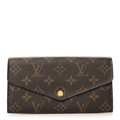 Louis Vuitton Monogram Sarah Wallet NM 1 of 7