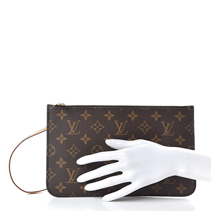 Louis Vuitton Monogram Neverfull MM GM Pochette 2 of 7