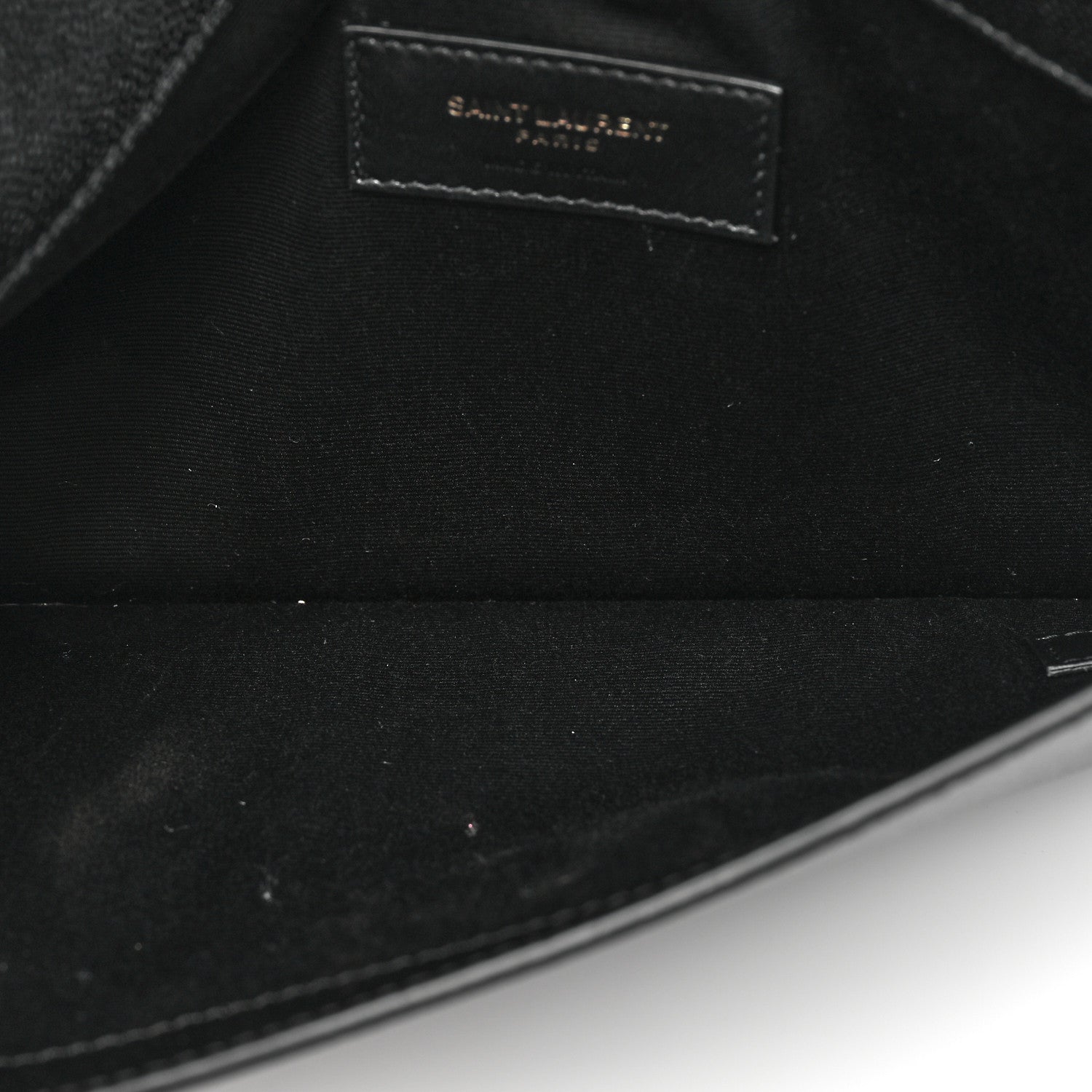 Saint Laurent Grain De Poudre Uptown Pouch Black 5 of 9